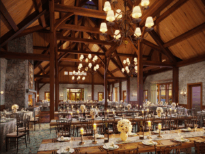 The Lake Estate on Winnisqaum.The Estate Ballroom