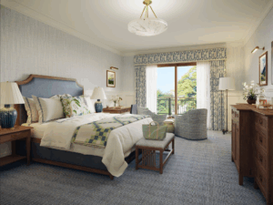 The Lake Estate on Winnisqaum.Junior Suite - View 1 (Blue)