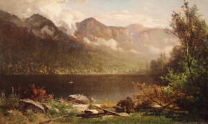 A View from Echo Lake, Thomas Hill (1829-1908), 1869, Linda and P. Andrews McLane Collection, New Hampshire Historical Society.