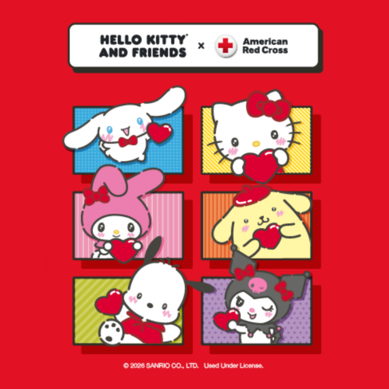 Donate Blood Locally This September and Receive an Exclusive Red Cross x Hello Kitty Surprise